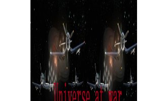 Universe at War Fly through space shooting down fighter planes
